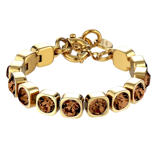 Dyrberg Kern Conian Gold Bracelet - Brown